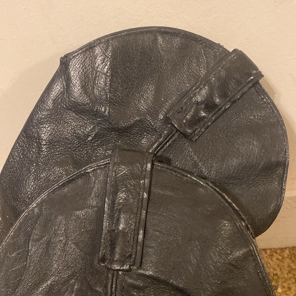 💫 Capezio Boots Black Leather Cowboy Boots - Picture 5 of 11